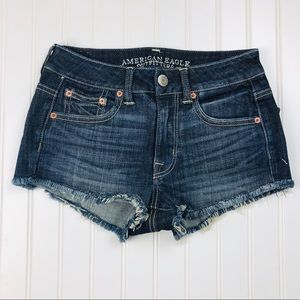American Eagle Denim Cut off Shorts Size 2